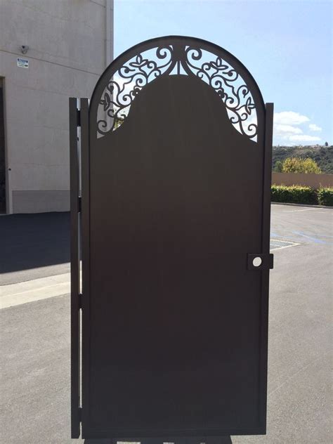 solid metal gates for sale